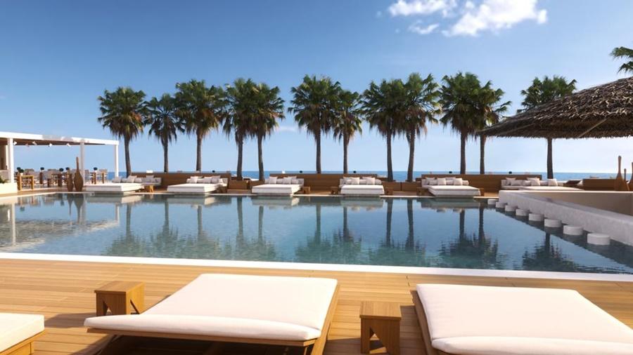 Mediterranean Beach Palace Hotel Monólithos Dış mekan fotoğraf