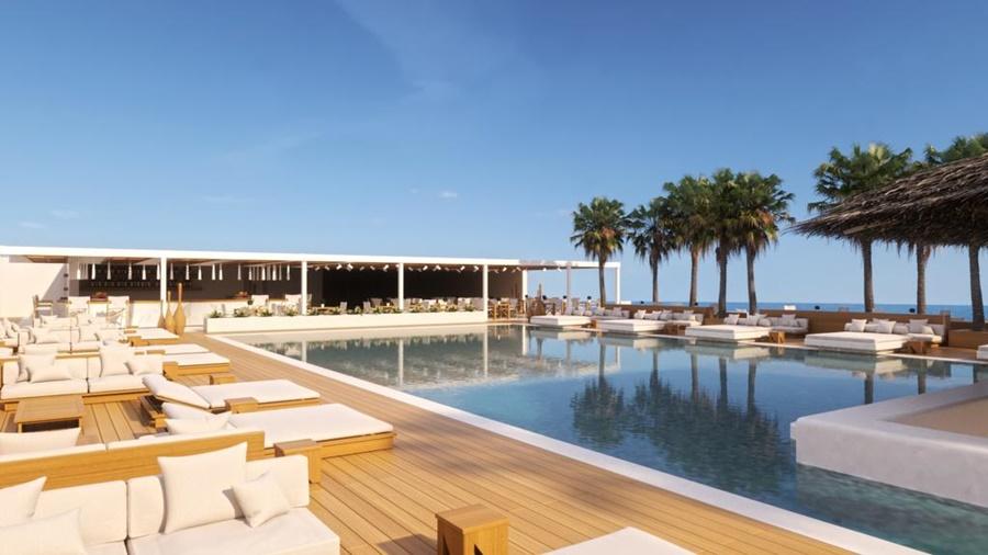Mediterranean Beach Palace Hotel Monólithos Dış mekan fotoğraf