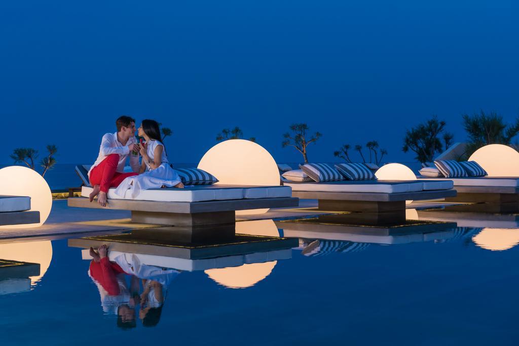 Mediterranean Beach Palace Hotel Monólithos Dış mekan fotoğraf