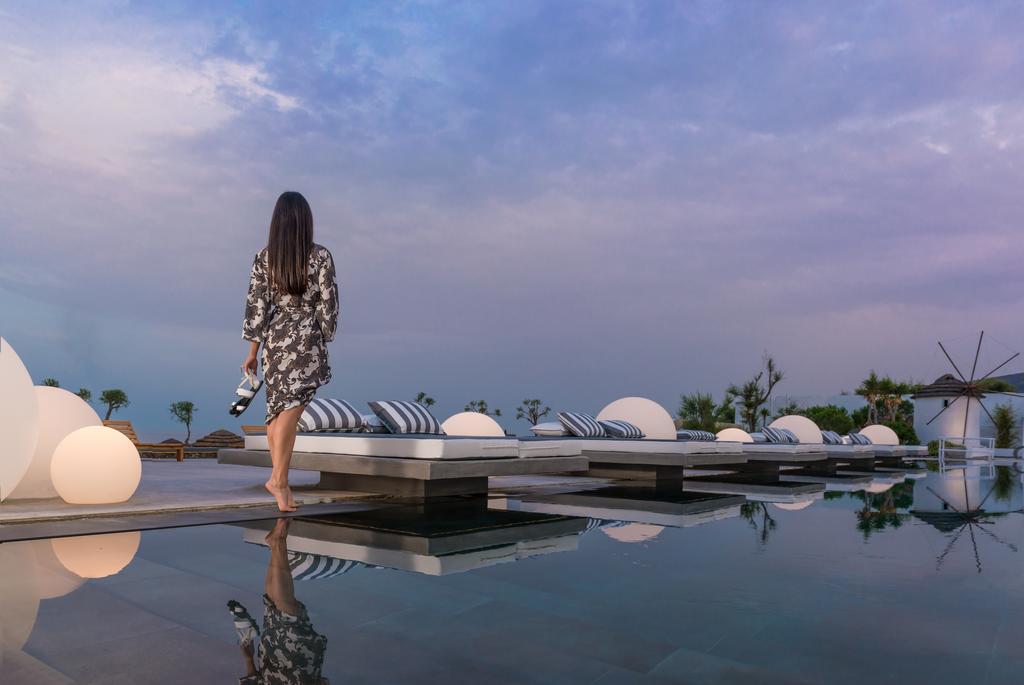 Mediterranean Beach Palace Hotel Monólithos Dış mekan fotoğraf