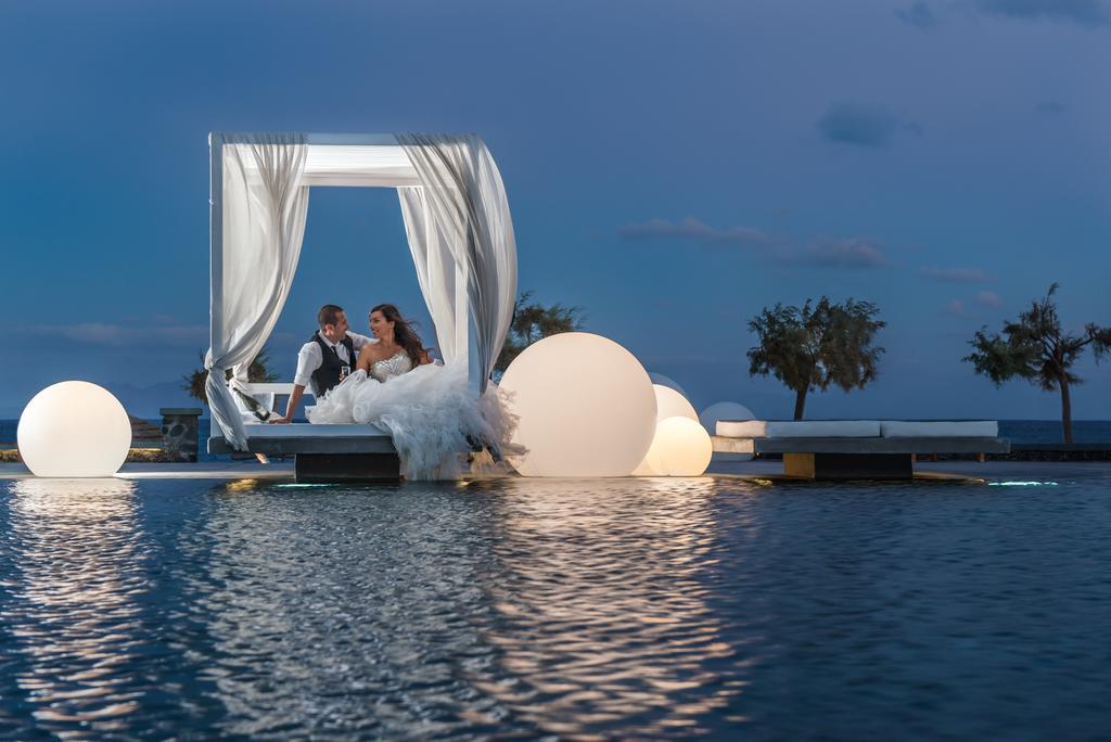 Mediterranean Beach Palace Hotel Monólithos Dış mekan fotoğraf